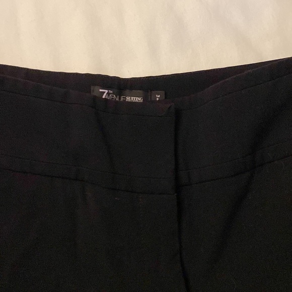 New York and company 7 th Avenue suiting collection black dress pants 2 tall - Picture 3 of 6